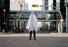 Un fantôme dans la ville